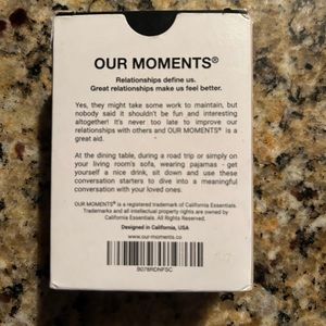 Our Moments Couples | Conversation Starters for great relationships Card Games
